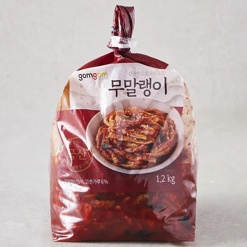 가성비 최고 국산무말랭이 Top5