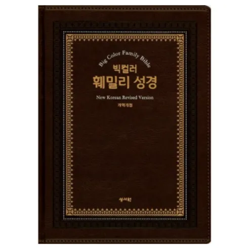 가성비 최고 빅컬러훼밀리성경 Top5