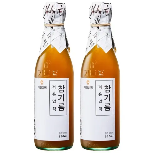 가성비 최고 저온압착참기름350ml Top5