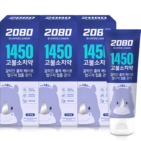 가성비 최고 2080고불소치약 Top5