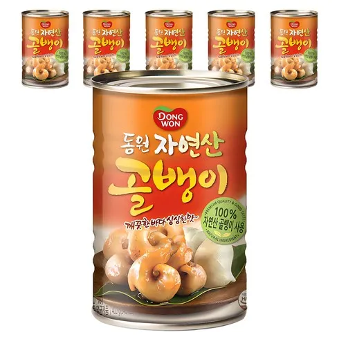 가성비 최고 골뱅이캔 Top5