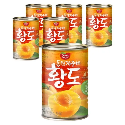 가성비 최고 과일통조림 Top5
