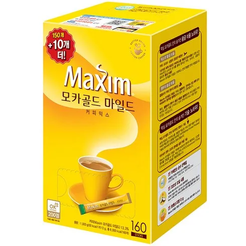 가성비 최고 커피믹스 Top5